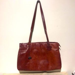 M.C. Designer Handbag, hobo, genuine leather